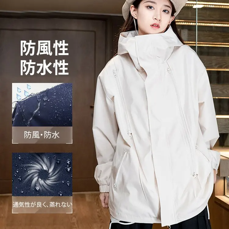 【日本直郵】多機能外套#新秋爆款#專櫃限時折扣//三層奈米材質#透氣性強 防風/防水/防汙漬/不懼風吹雨淋/ 男女兼用 時尚百搭
