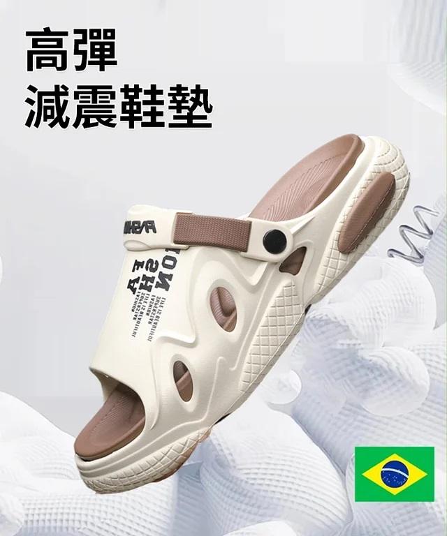 拖鞋涼鞋一雙兩穿,開車也可穿,上腳太帥了,超軟超舒服厚底踩屎感時尚涼拖 #拖鞋 #凉鞋 拖鞋涼鞋一雙兩穿,開車也可穿,上腳太帥了,超軟超舒服厚底踩屎感時尚涼拖 #拖鞋 #凉鞋