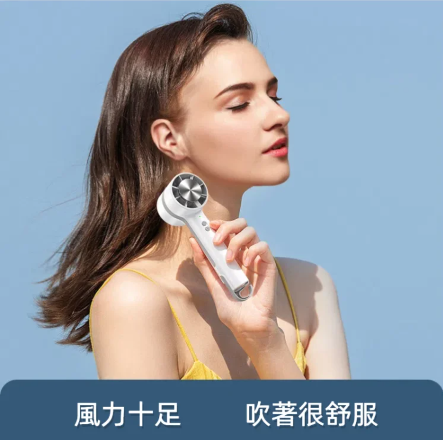 【第二件半價，冰敷降溫手持風扇】 冰敷小風扇，冷氣效果堪比「冷氣」！ 超大自然風，一鍵狂降15℃，清涼一整個夏天~ 半导体製冷風扇 USB手持風扇 桌面小風扇 戶外隨身風扇 智能電風扇 靜音風扇