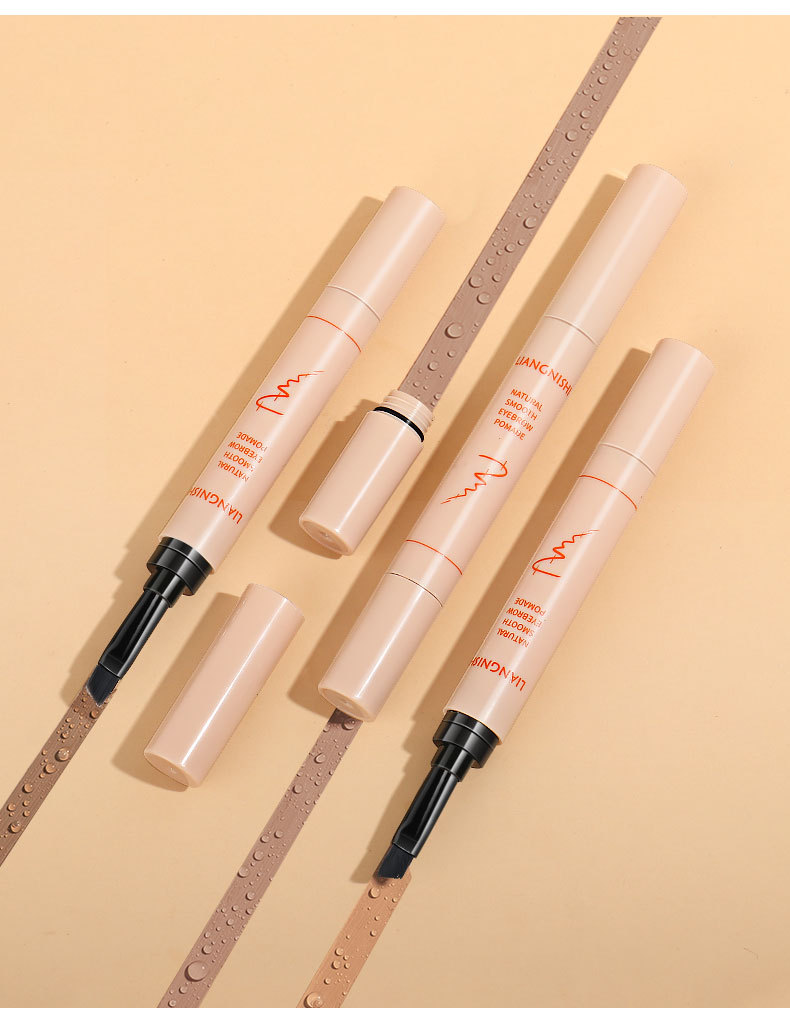 熱賣防水防汗染眉膏自然立體野生眉 一筆多用 眉毛、眼線、臥蠶、下至通用 持久不暈妝